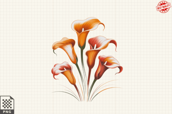 Download Watercolor Calla Lily Flower ClipArt's - Watercolor Collection