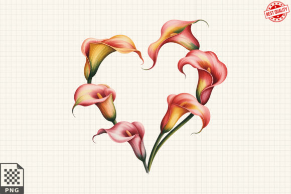Download Watercolor Calla Lily Flower ClipArt's - Watercolor Collection