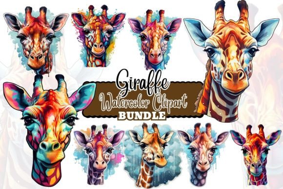 Download Giraffe Watercolor Clipart - Watercolor Collection