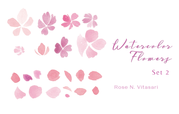 Download Watercolor Flowers Part 2 - Watercolor Collection