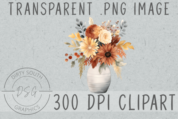 Download Watercolor Autumn Flower Arrangement - Watercolor Collection